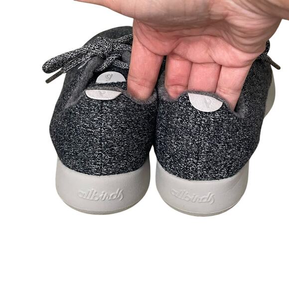 allbirds Merino Wool Classic Runners Casual Lace up Women’s 6 Dark Gray Shoes - Picture 8 of 12